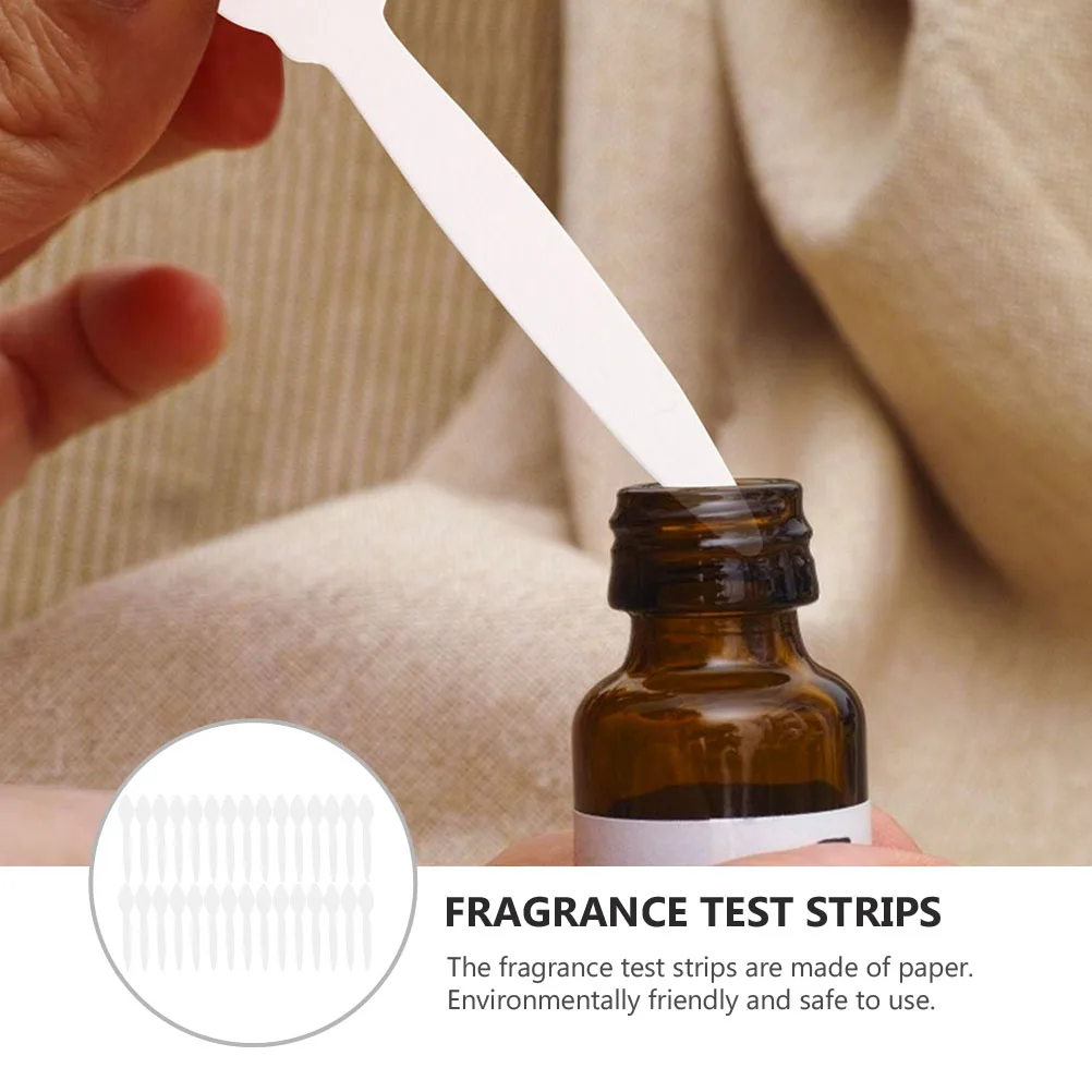 

150 Pcs Scent Paper Aromatherapy Perfume Test Strips Fragrance Essential Oils Testing Practical Tester