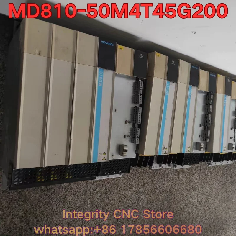 

Second-hand MD810-50M4T45G200 MD810-50M4T37G200 MD810-50M4T30G200 MD810-50M4T22G200 servo driver function test is normal