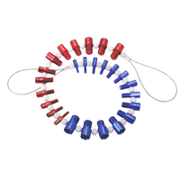 AB41-Thread Checkers Nut & Bolt -26 Bundle Thread Tester Checker Nut And Bolt Checker-14 Pc Inch & 12 Pc Metric Sizes