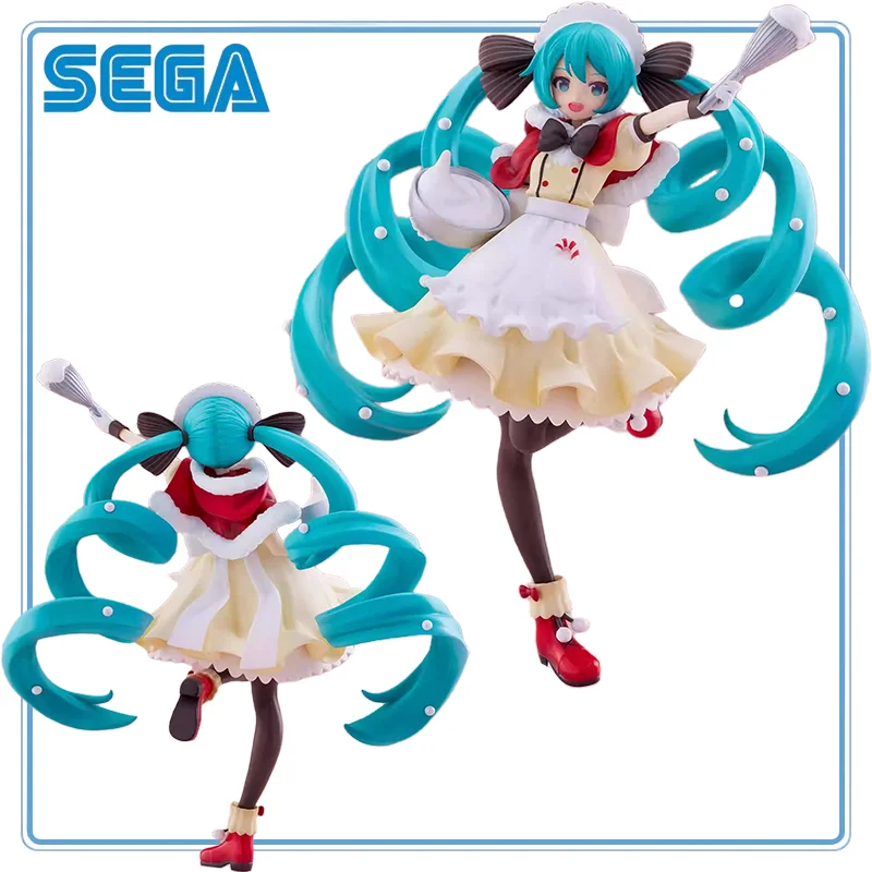 【100-正規品】sega-オリジナル初音ミクシリーズ-ルミナスタ-初音ミク-クリスマス-2025-アニメ-漫画-ガレージキット-ギフト-おもちゃ