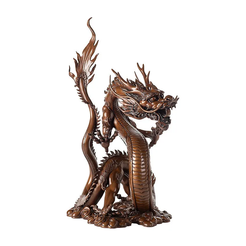 

Copper dragon ornament, living room entrance desk decoration, housewarming and opening to send leaders