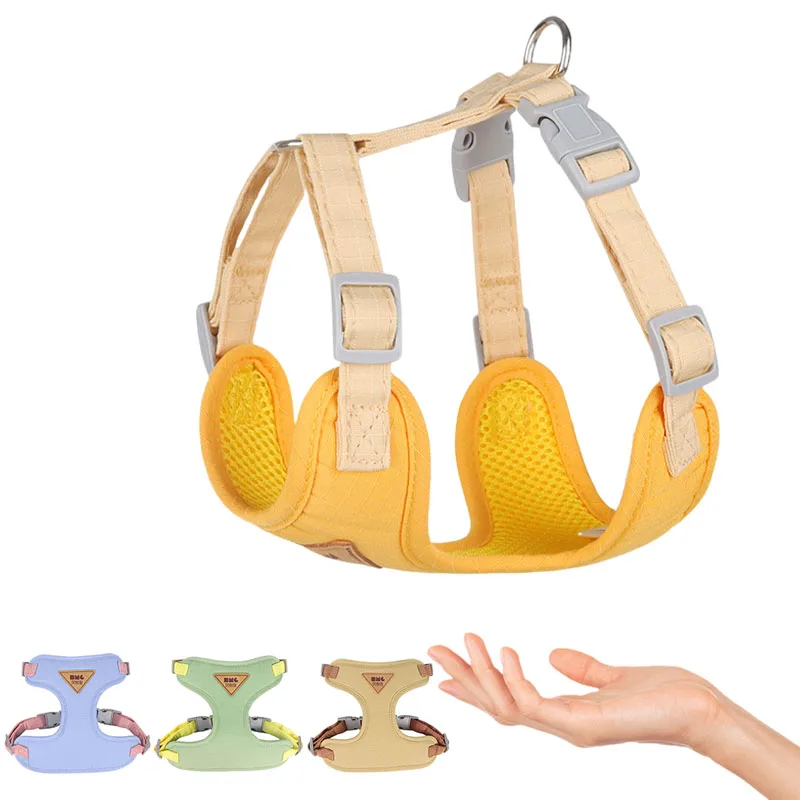 

Dog Harness For Small Medium Dogs Cat Reflective Adjustable Pet Harness No Pull Breathable Mesh Pet Chihuahua Bulldog Supplies