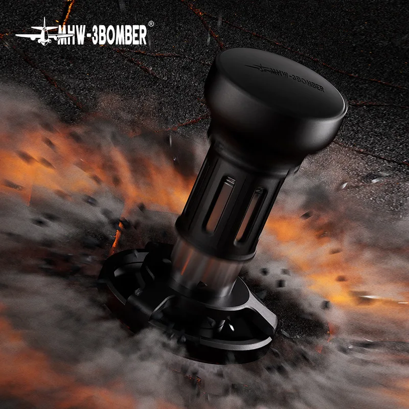

MHW-3BOMBER Coffee Tamper 51/53/58mm Constant Pressure Impact Espresso Tamper 4-Spring Loaded Tamper Barista Coffee Accessories