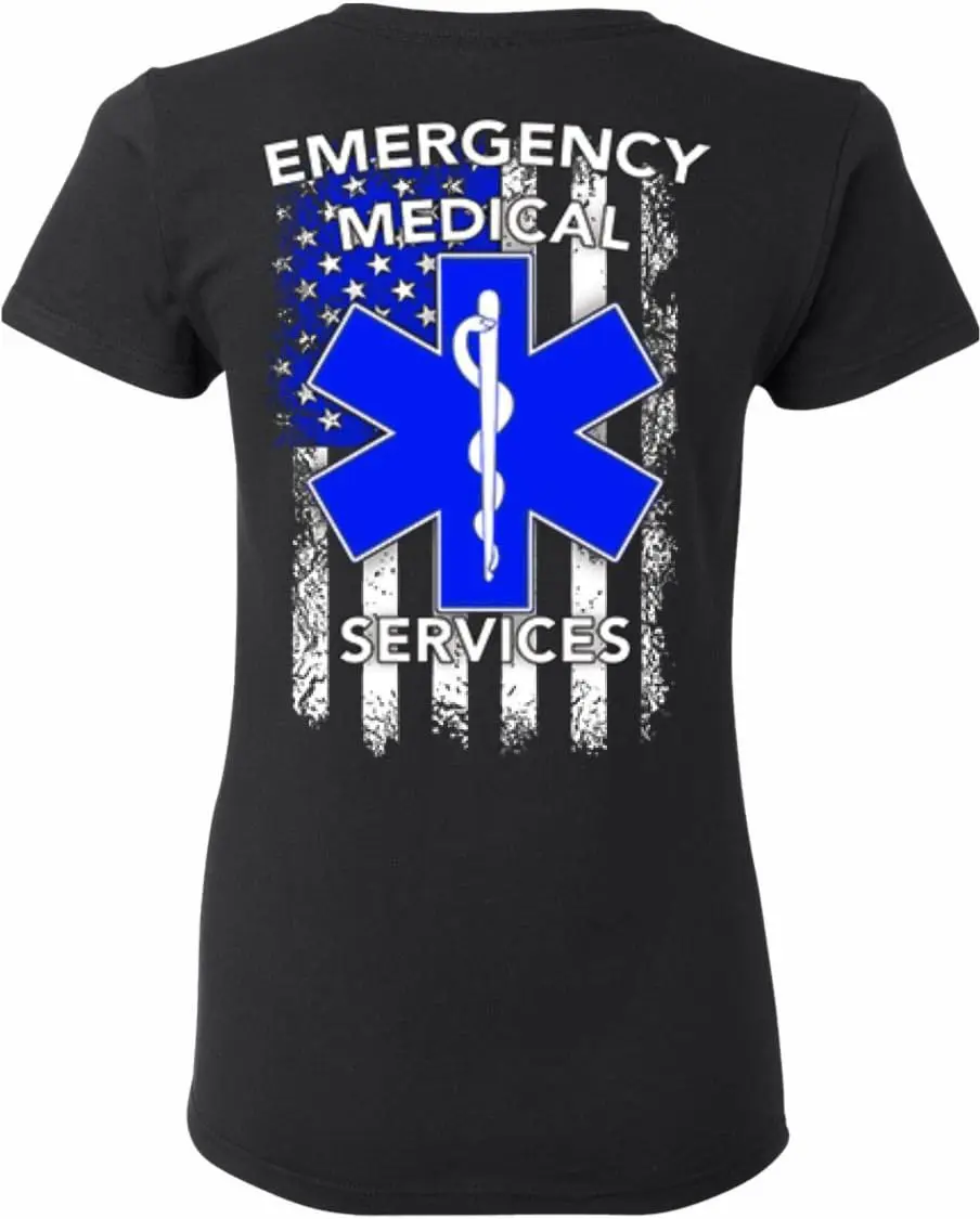 Patriot Apparel EMS Apparel Ladies Emergency Medical Services Women's T-shirt Tee