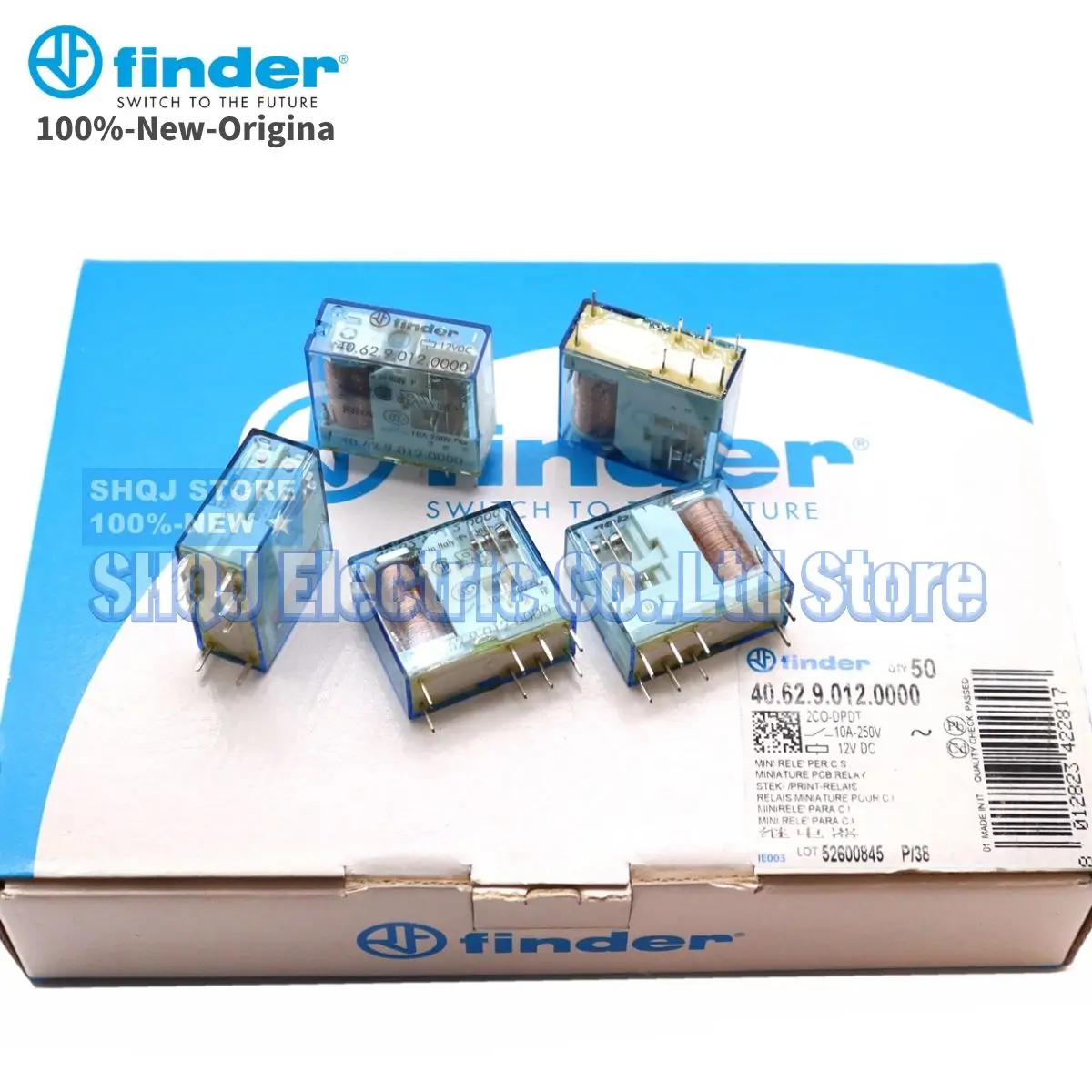 FINDER 100%-NEW 40.62.9.024.4000 40.62.9.012.0000 RELAY 1PCS 40.62 12V 24V  10A 8PIN 2CO original