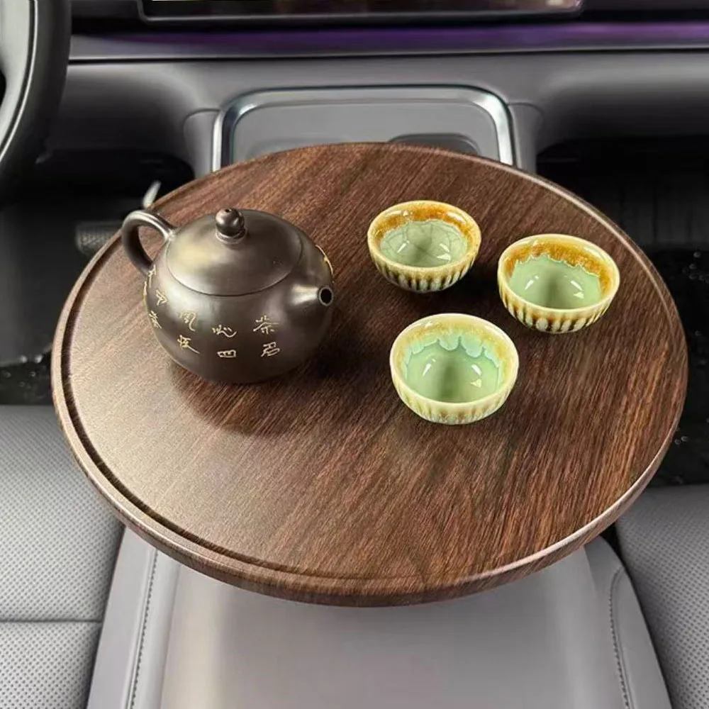 Fit For Leapmotor C16 2024 2025 2026 Car Mounted Suspended Small Table Board Dining Table Tray Tea Making Rotating Round Table
