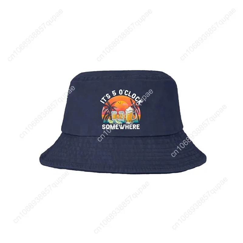 

It's 5 O'Clock Somewhere Drinking Tequila Retros Bucket Hat Bucket Hat Vintage Mens Hats Basketball