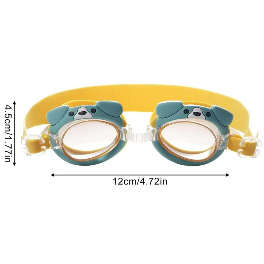 Cartoon Animal Children's Swimming Goggles Adjustable Glasses Strap Waterproof Kid Swimming Goggles HD Vision Cute view 6
