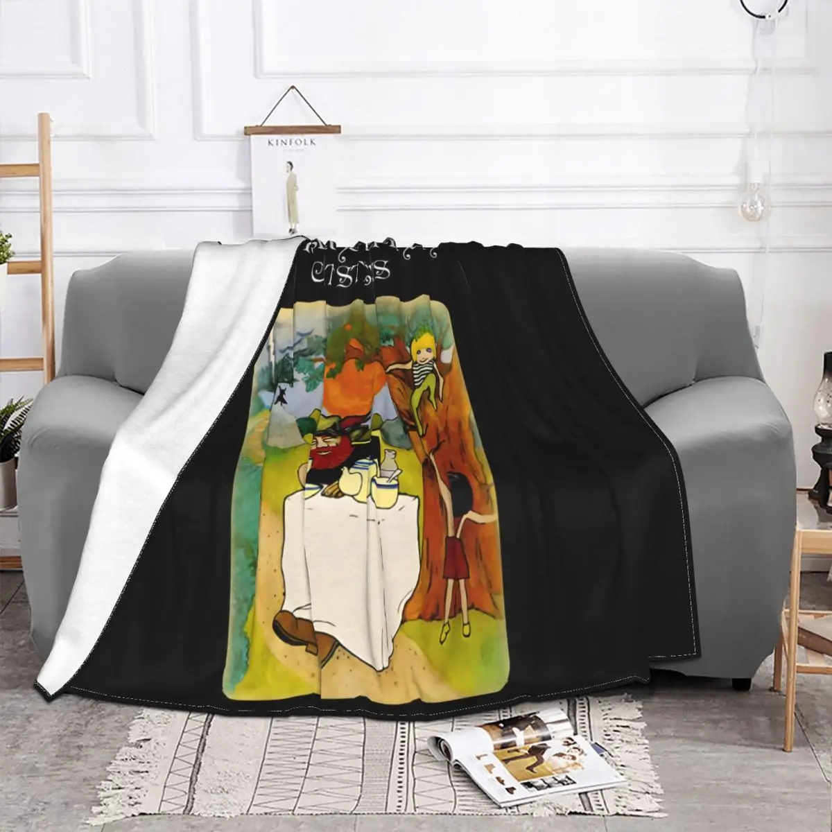 New 2020Tea For The Tillerman Cat Steven Logo S 2Xl Halloween Adult Interested Cartoon Low Price Spring Cute Throw Blanket