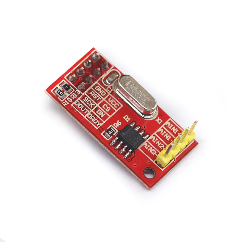AD7705 Dual 16-bit ADC data collection module, input gain programmable SPI interface TM7705