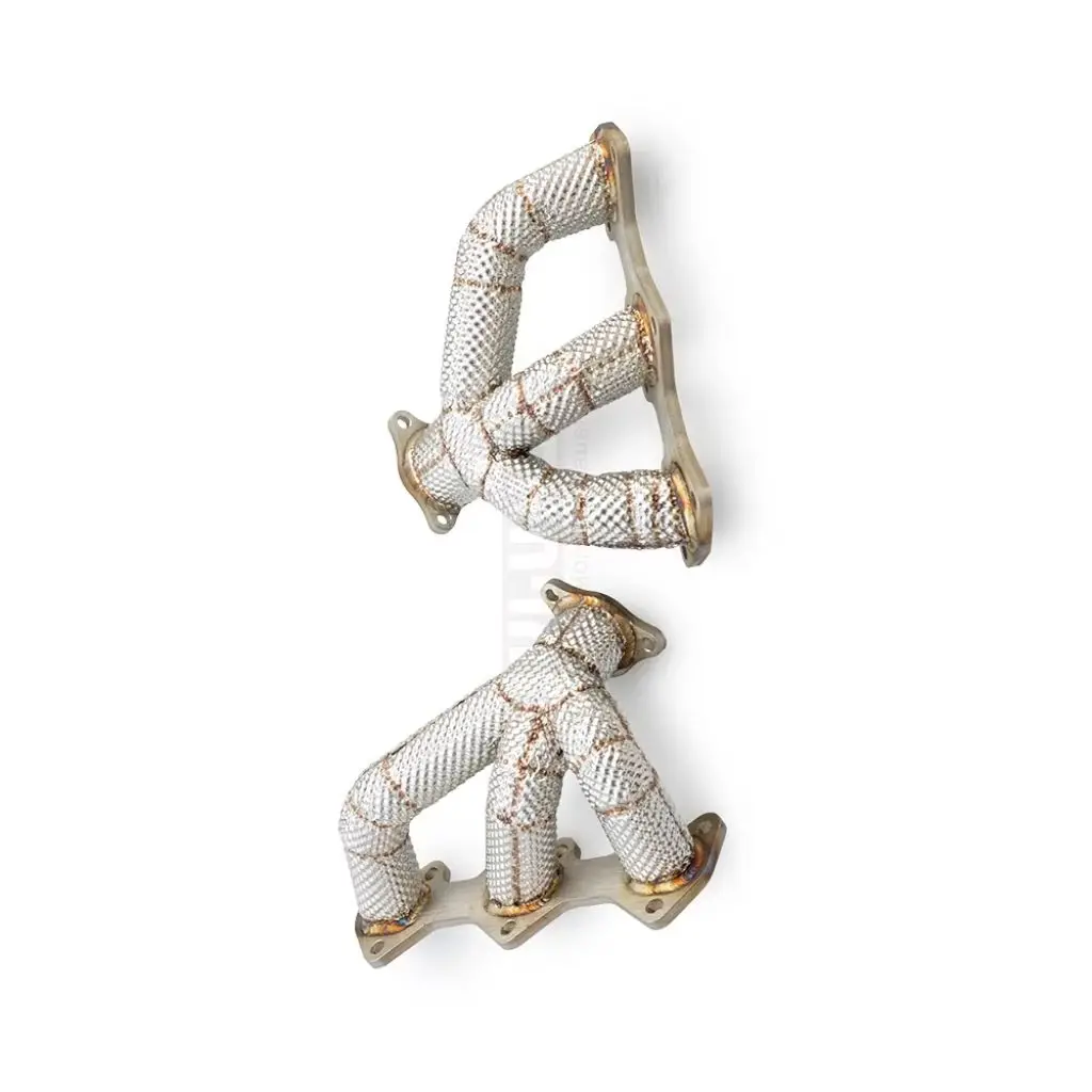 

Выхлопная система Performance Header с термоизоляционным слоем для Porsche 992.1 Carrera/S 3.0T 2018-2023, улучшенная версия коллектора.