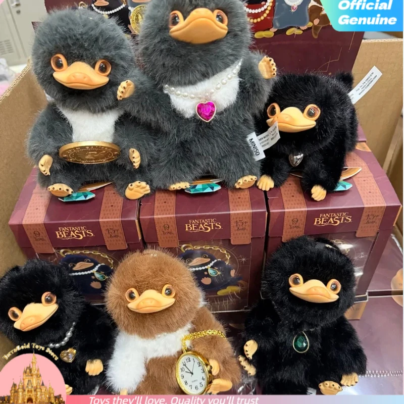 

Original Fantastic Beasts Niffler The Jewelry Museum Series Vinyl Plush Blind Box Pendant Collections Ornaments Charm Girl Gifts
