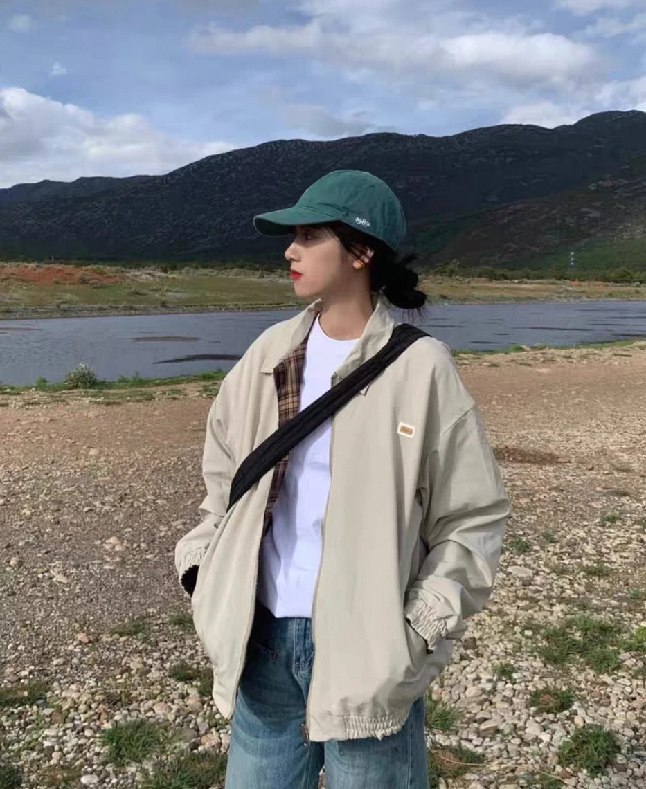 

Bomber Jackets Womens Jacket Streetwear Autumn Sashes Waistband Belted Tied Tie-Dye Decorative Flared Pleated Princess Feminine