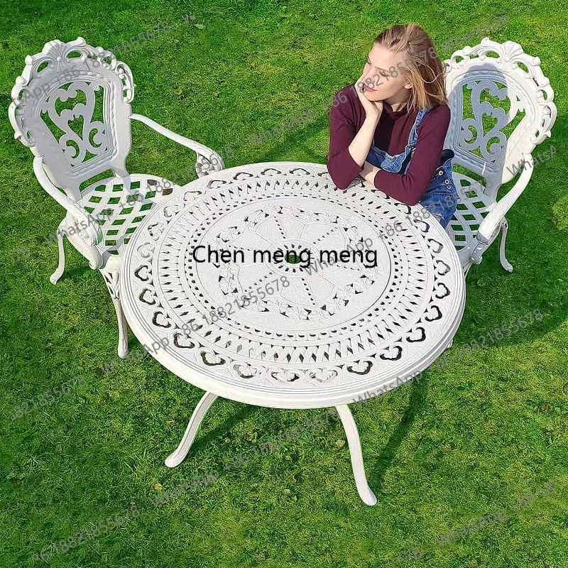 

Courtyard Villa Garden Set Minimalist Design Combination Modern Garden Set Balcony Fashion Furniture Tuinmeubelset