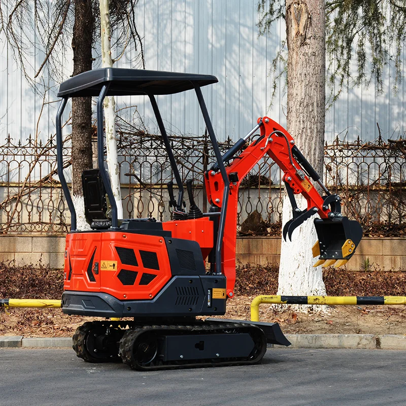 

RLD China Customized Mini Excavator 1.5 Ton Small Excavator 1 Ton Mini Digger Use For Farm Work Mining and Excavation Work