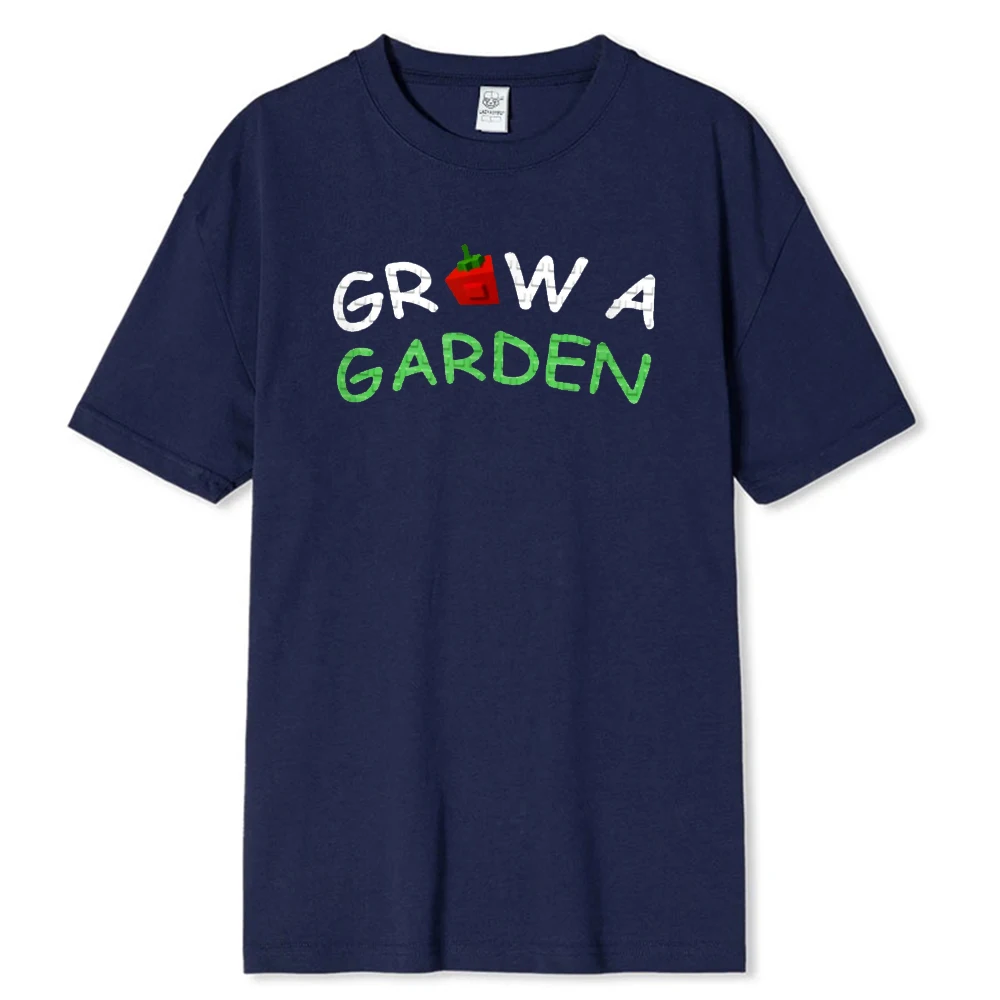 Grow A Garden Gamer Design for Kids Who Love To Play T-Shirt Vintage T Shirt Streetwear Harajuku Graphic T Shirts Women Tee Tops
