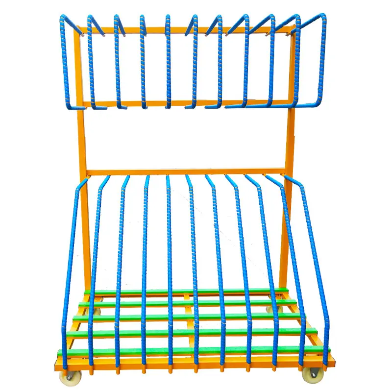 

Wholesale 800kg Metal Goods Storage And Transport Rack Heavy Duty Industry Warehouse Moving Cart For Door With Wheels