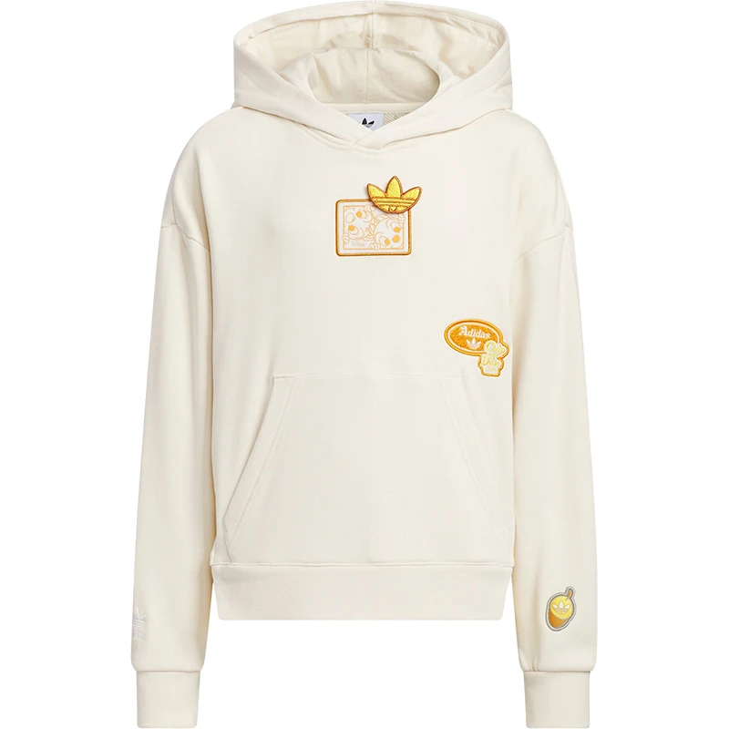 Adidas Official Three Stripes Kids' Printed Cartoon Loose Hoodie JC6820