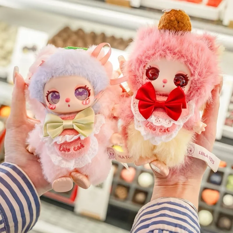

Liila V4 Chef Kitten слепая коробка модная плюшевая виниловая кукла детский подарок милая игрушка сумка кулон загадочная коробка для друзей