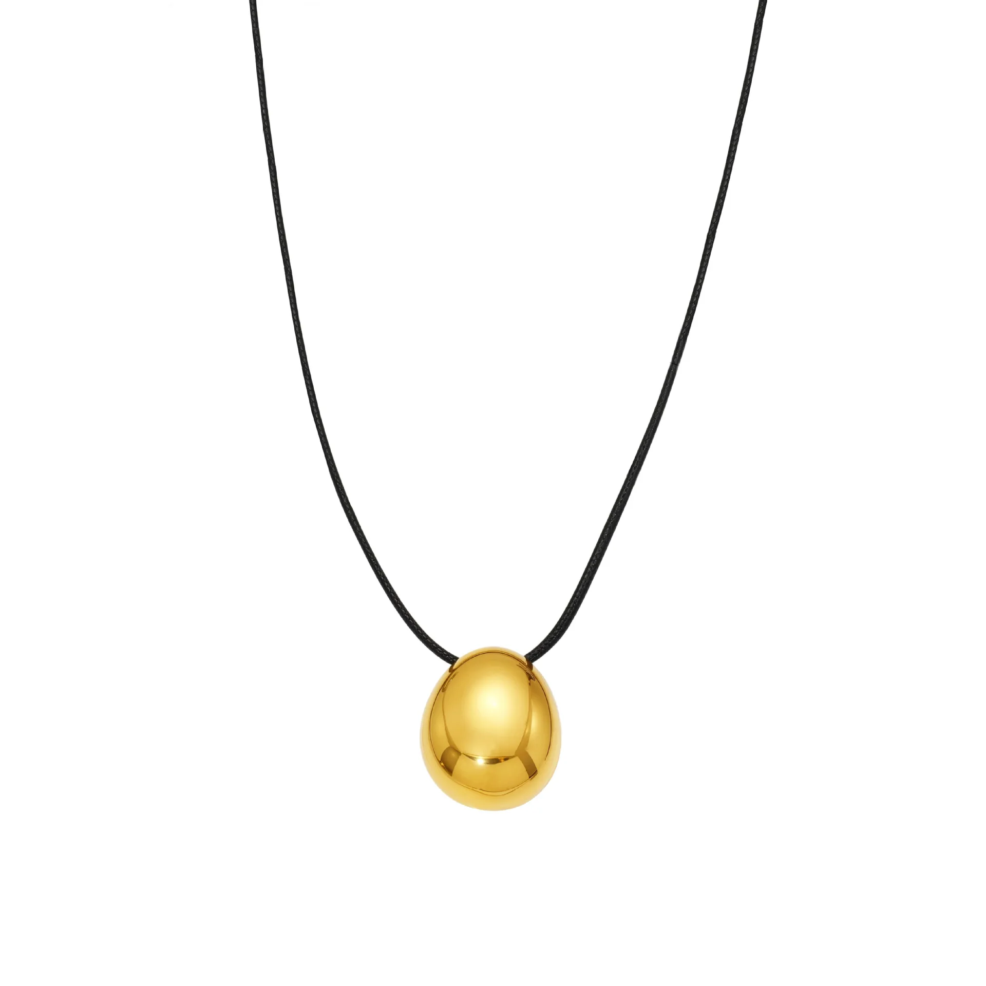 

Ourfuno Minimalist Stainless Steel Geometric Pendant Necklace For Women Adjustable Long Rope Chain Necklace Fashion Jewelry Gift