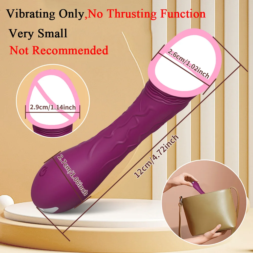 Rabbit Vibrator Mit Teleskop-stoßfunktion Für Damen_voghion.com