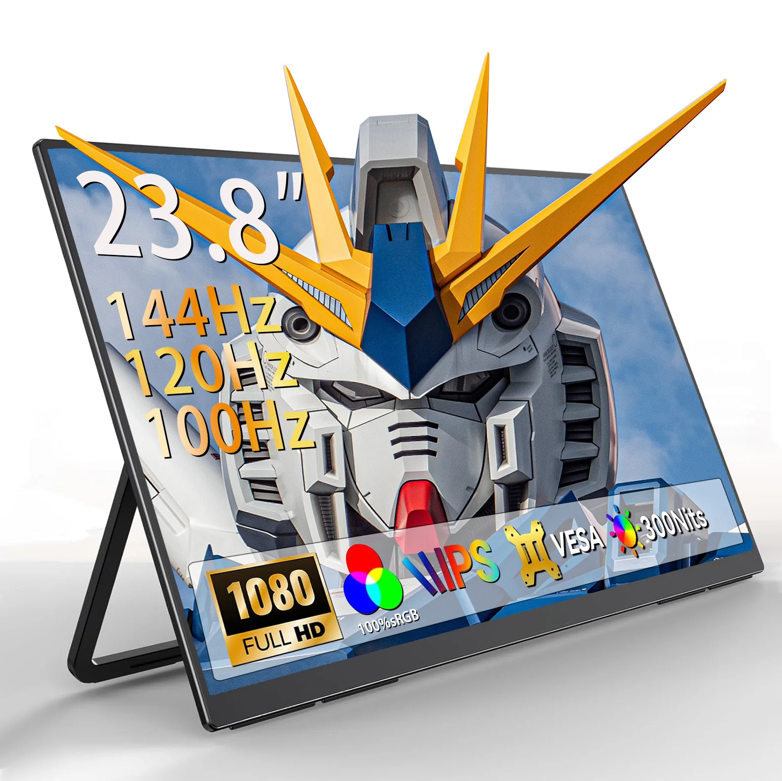 23.8 Inch 144HZ 120Hz 100Hz Portable Monitor