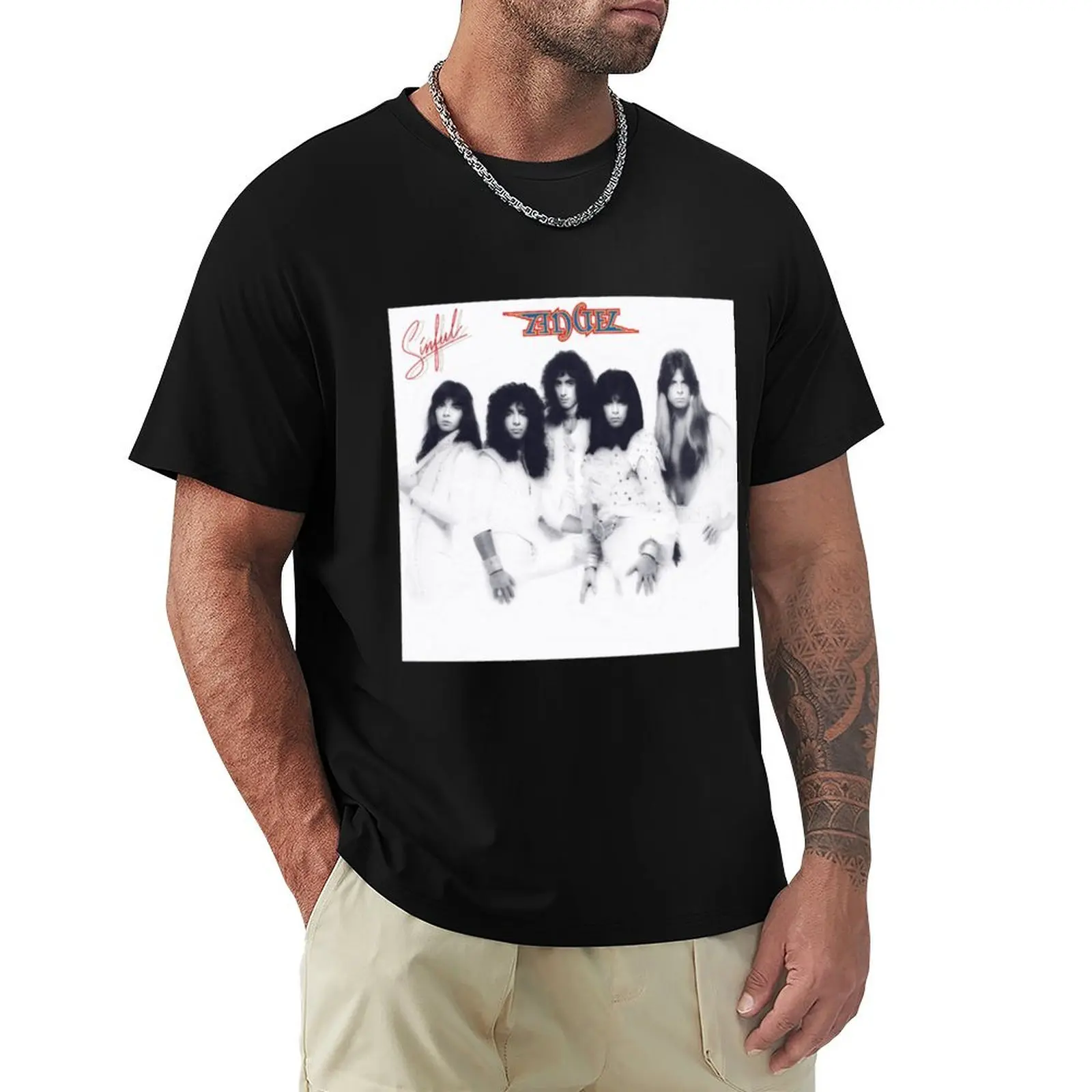 

Angel Sinful T-Shirt essential t shirt sweat funny gifts clothes for men