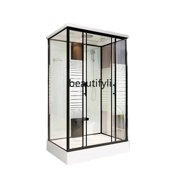 Shower room Household bathroom Bath room Rectangle waterproof indoor Japanese integrated bath room