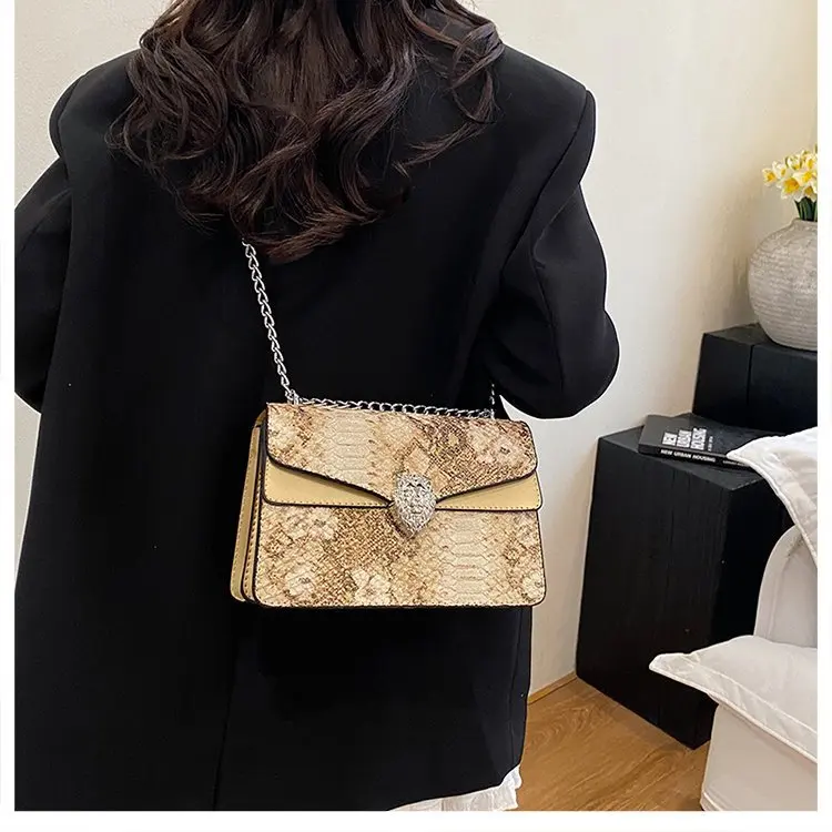 

‌Snake Print Tote Bag 2025 New, Large Vegan Leather Crossbody Shoulder Bag for Women, Classic Casual Chic Purse for Work Travel
