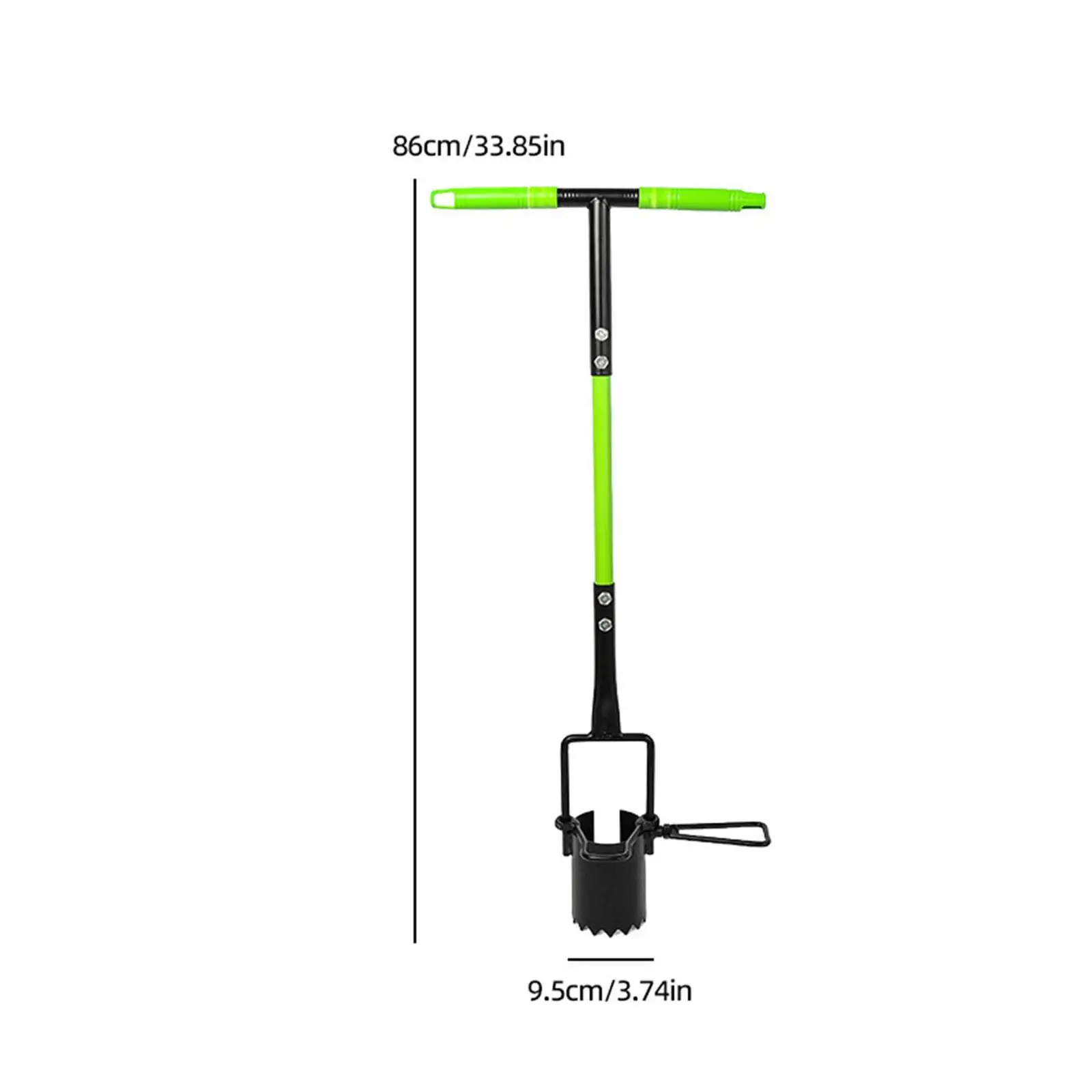 Herramienta para plantar bombillas, transportador Manual de plántulas resistente y resistente para plantar flores, agujeros de excavación para trasplante de plantas