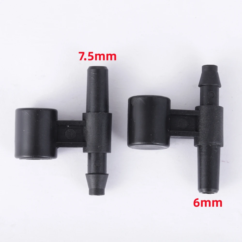 Ground-Mounted 6mm 7.5mm Micro Nozzle Bracket 4/7mm Hose Garden Agricultural Drip Irrigation Micro-Sprinkler Pole Connector 50Pc