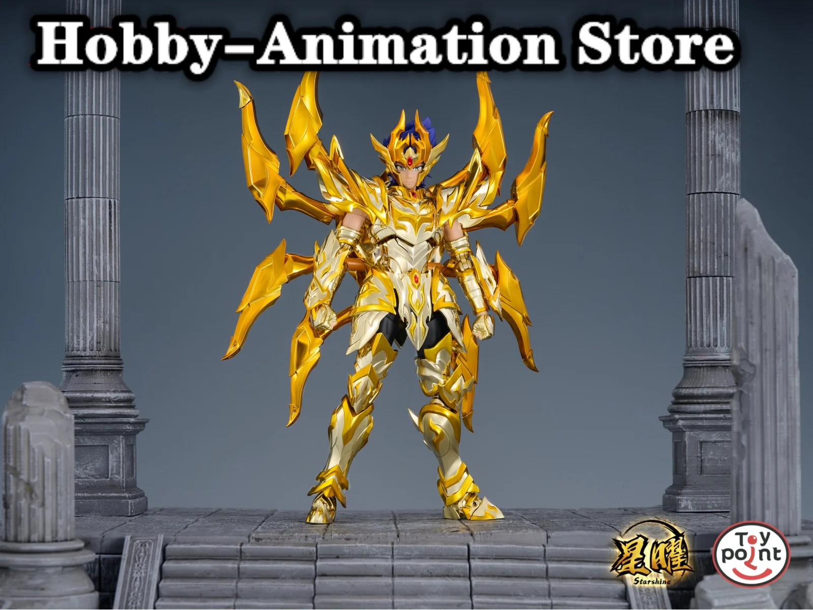 In-Stock ] Toypoint Saint Seiya Myth Cloth EX SOG Cancer DeathMask