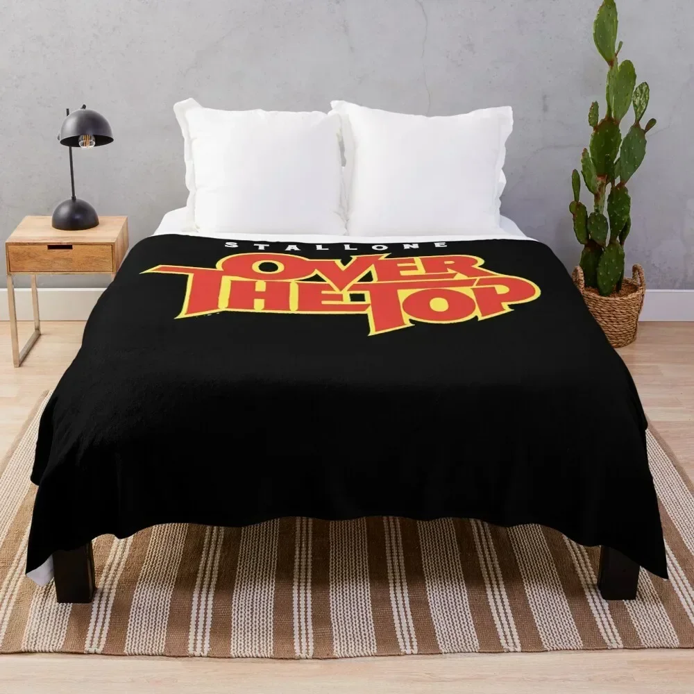 

Stallone-Over-The-Top-Classic-T-Shirt Throw Blanket Thin Heavy Furry for winter Blankets