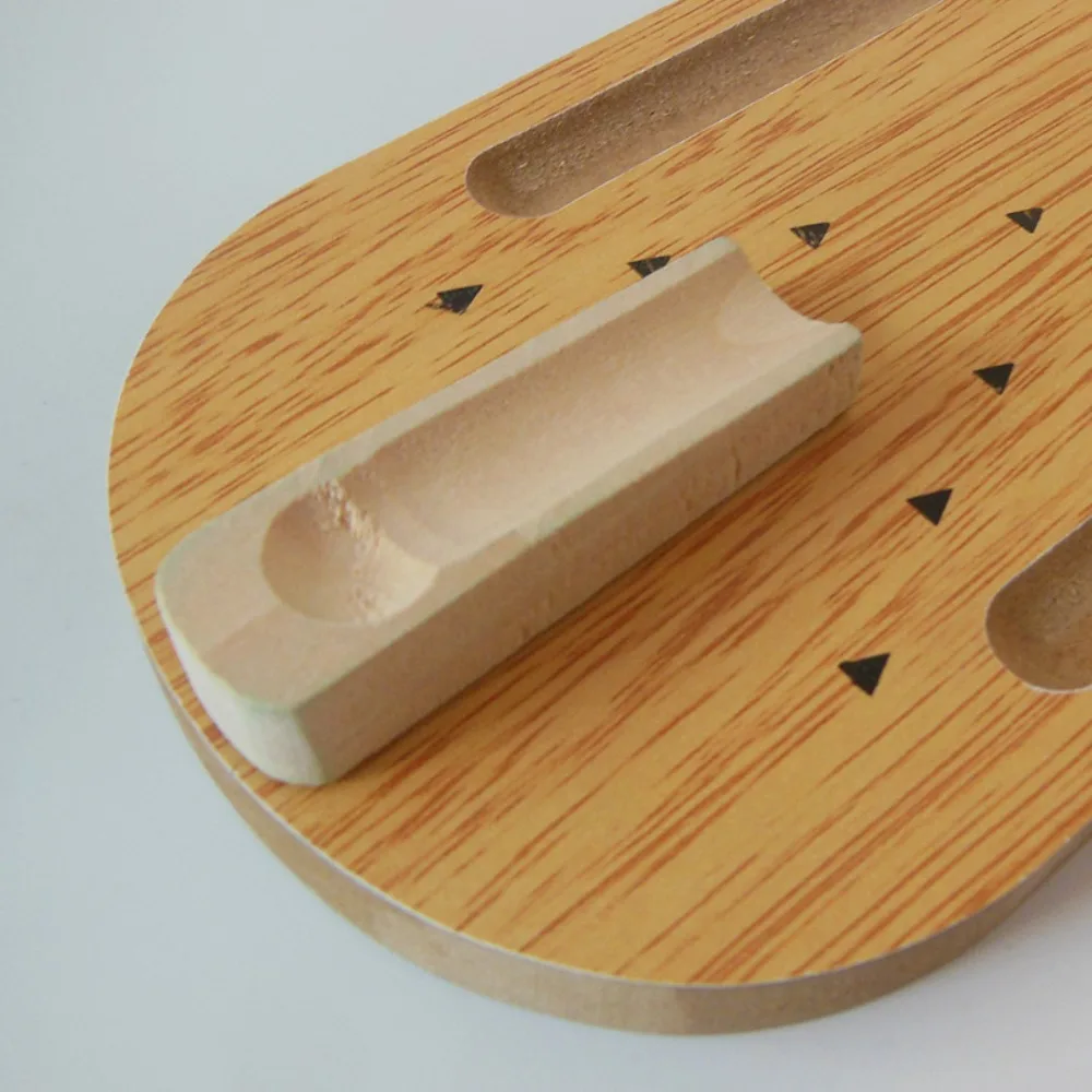 Games for Children Mini Bowling Tabletop Game Children's Educational Innovation Toys Solid Wood Table Entertainment Sports