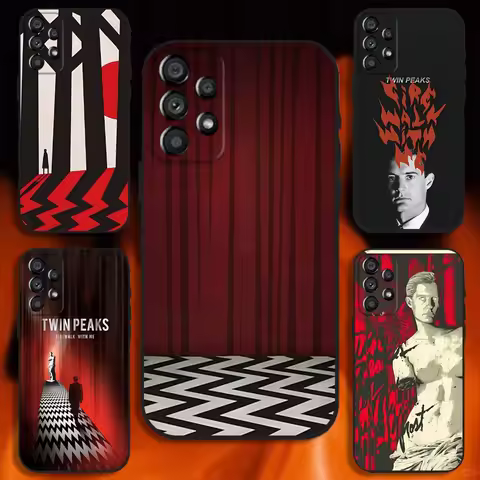 Twin Peaks Fire Walk with Me Phone Case For Samsung Galaxy A20,A21s,A22,A31,A32,A52,A53,A72,73,A80 Soft Black Cover