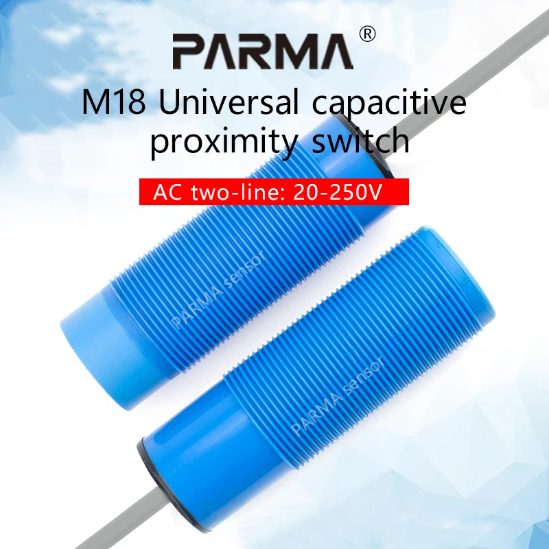M30 Capacitive Proximity Switch Sensor AC 2-Wire AC220V Normally Open and Normally Closed Output Wire Sensor