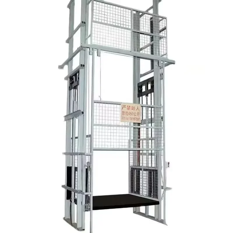 Gold Seller FOB Price Customized Hydraulic Lifting platform cargo elevator 1 ton-5 tons Oversized load Safety Anti-fall Workshop