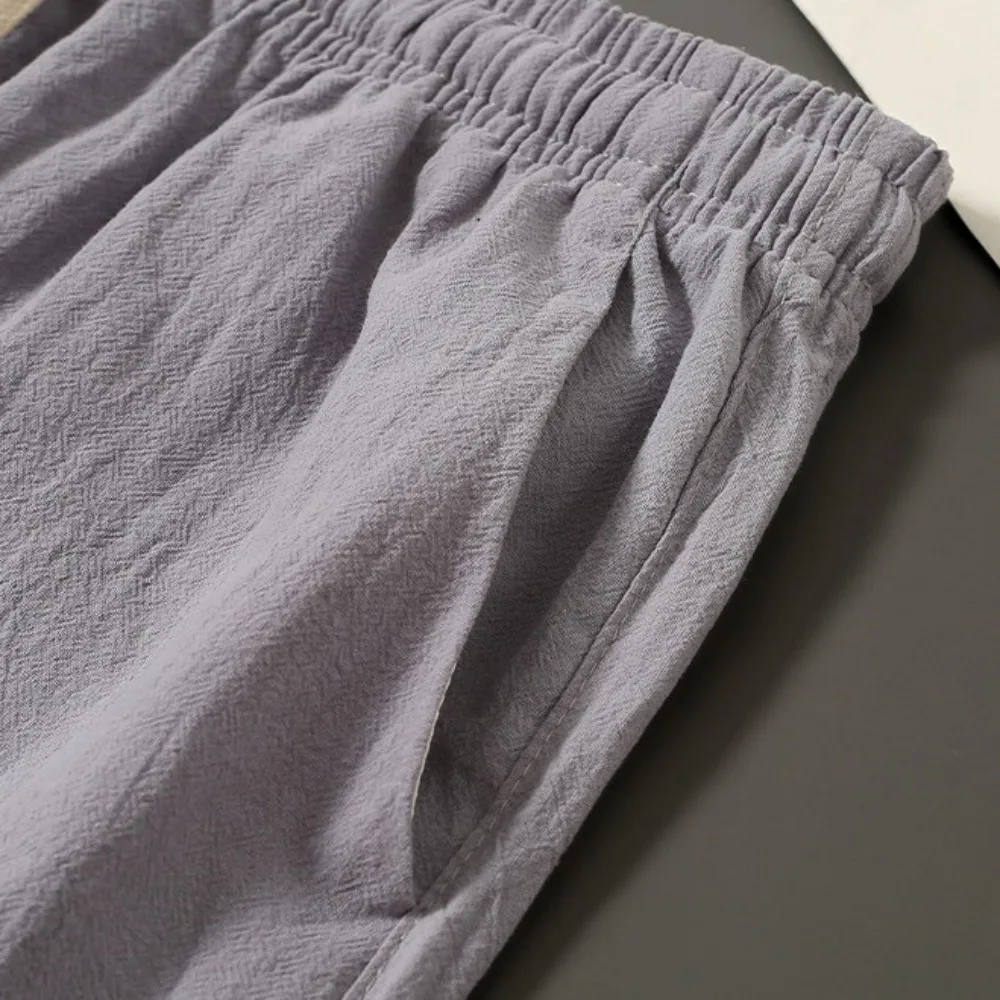 

Модные свободные хлопковые короткие штаны на шнурке, большие размеры, шорты с высокой талией, пляжные повседневные широкие шорты для мальчиков и девочек