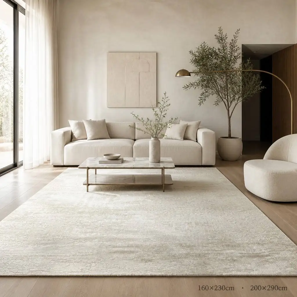 2026 Living Room Area Rug Polyester Waterproof Washable Large Size Modern Design Custom Factory Pricepromote sales
