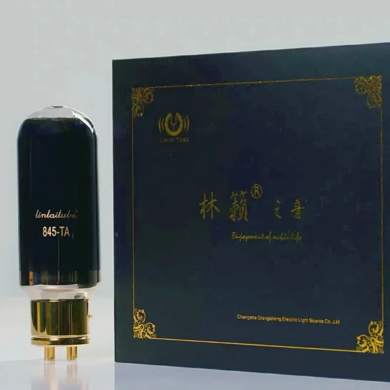 

845-TA LINLAI Vacuum Tube Replaces 845 Electron Tube Carbon-sprayed Glass Shell Power Amplifier HIFI Sound Matching Accurately
