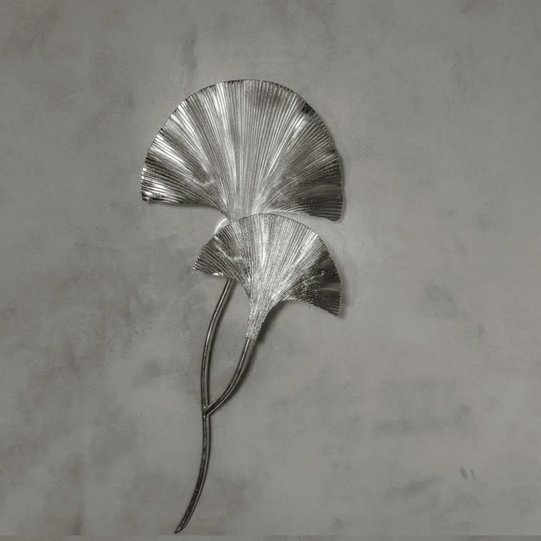 Applique murale design ginkgo biloba créative de luxe américain léger