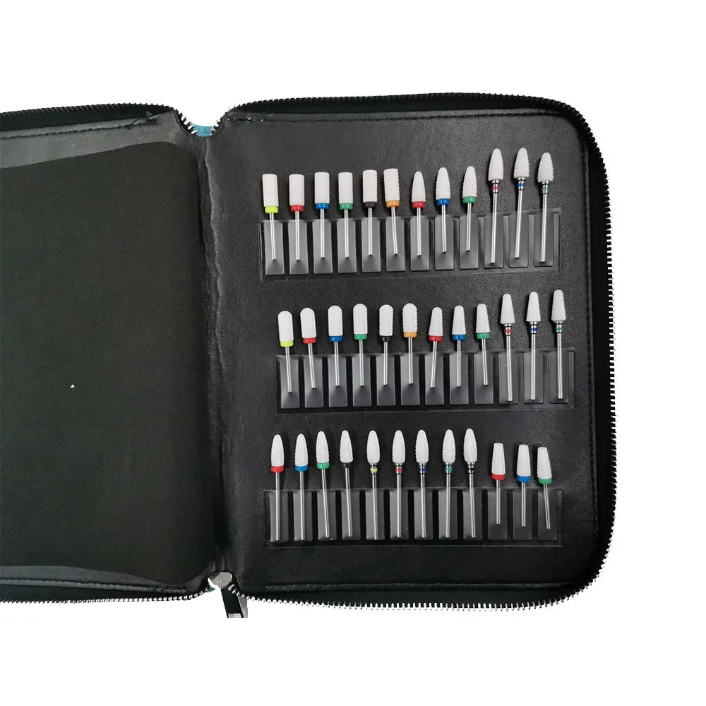 72 Pcs Manicure Set Bits Ceramic / Diamond / Tungsten Carbide Nail Drill Bits Set