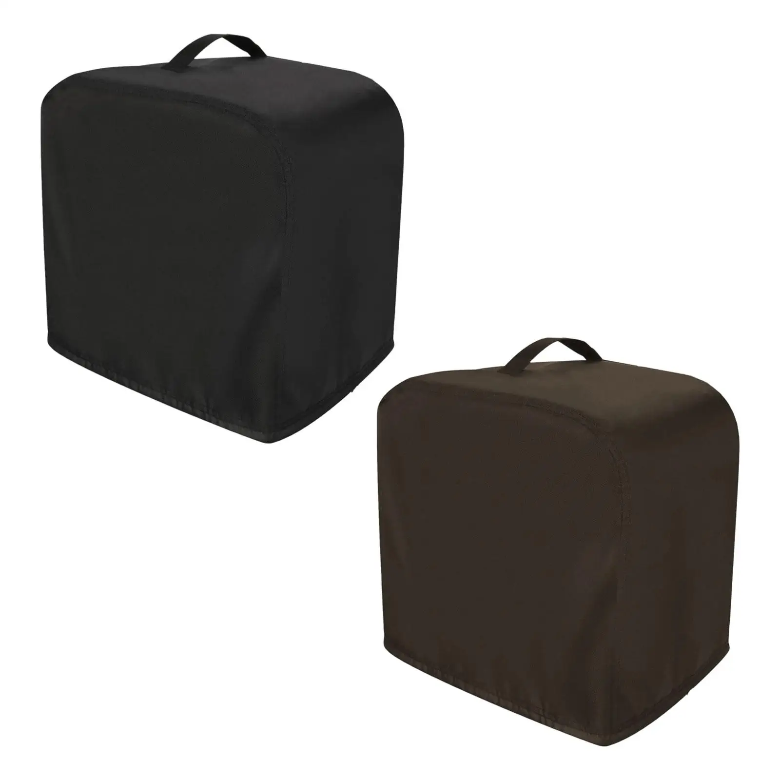 Universal Ice Maker Protector with Drawstring 420D Oxford Waterproof Cover Fits Countertop Ice Machine Kitchen Bar Decor