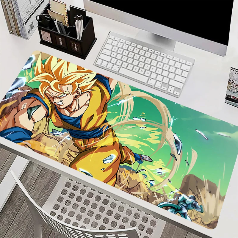Mouse Pad PC Accessories Dragon Ball Keyboard Pad Office Desk Mat Anti Slip Mousepad Anime Rubber Tablet Pad Gaming Extended Pad