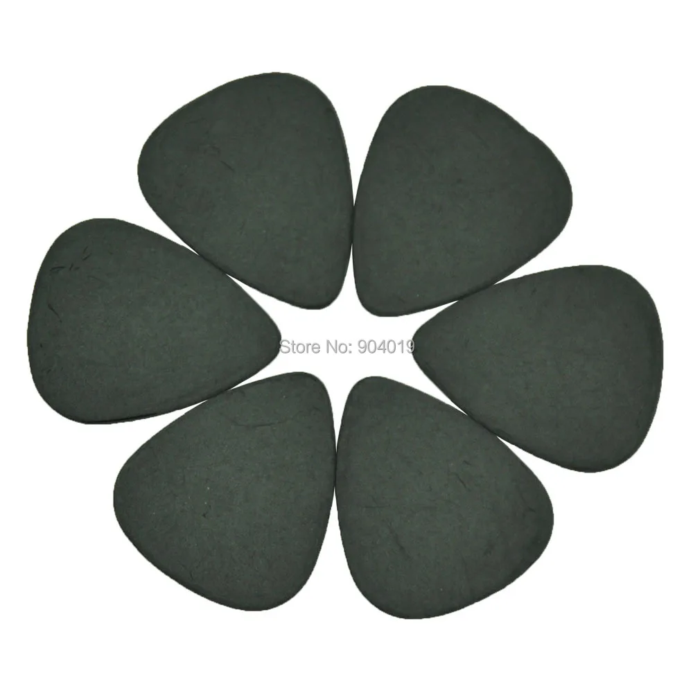 50pcs Heavy 1mm 351 Delrin Guitar Picks Plectrums Black