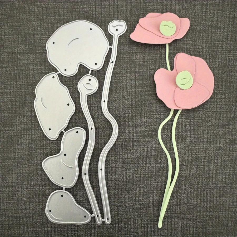 Elegant geformte Blumen Metall Stanzformen Form Stempel Serie Scrapbook Papier Handwerk Messer Form Schablonen Fotoalben