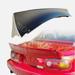 Car-styling Carbon Fiber +FRO Material RB Style Rear Spoiler R RB Trunk Wing Fit For Mazda MX5 1989-1999 NA MK1 Miata Roadster