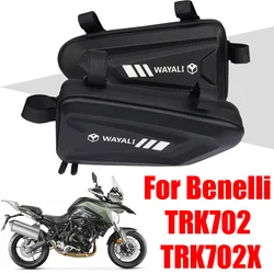 For Benelli TRK702X TRK702 TRK 702X 702 X 2022 2023 2024 Accessories Side Bag Tool Bags Frame Bumper Rod Waterproof Storage Bag