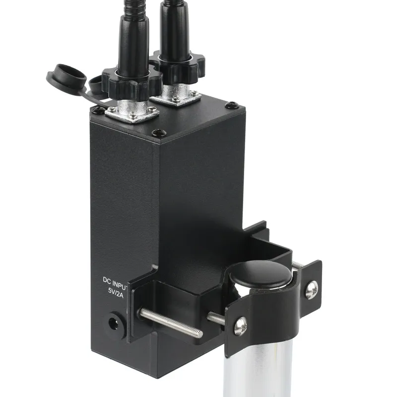 Imagem -05 - Microscópio para Indústria Iluminador Dual Led com Pescoço de Ganso 6w 6500k Lâmpada de Preenchimento para Microscópio Estéreo