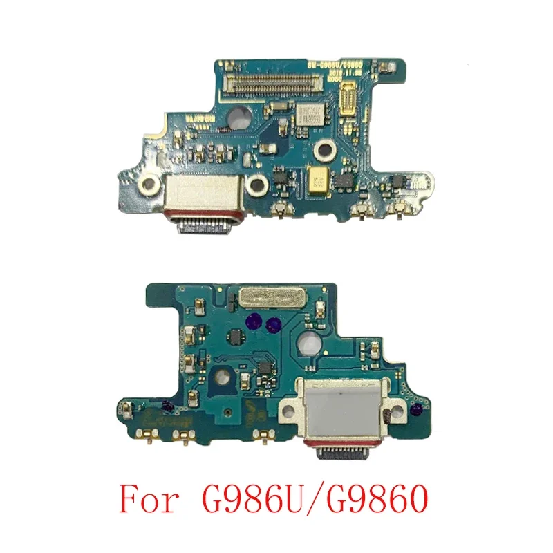 USB Charging Port Connector Board Flex Cable For Samsung S20 5G G981B S20 Plus 5G G986U G986B S20 Ultra 5G G988U G988N